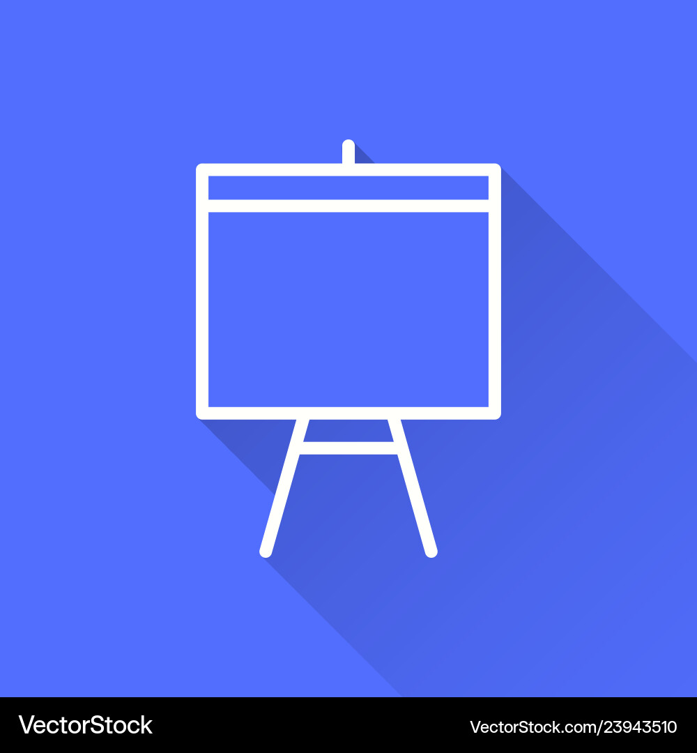 Presentation - icon for graphic and web Vector Image
