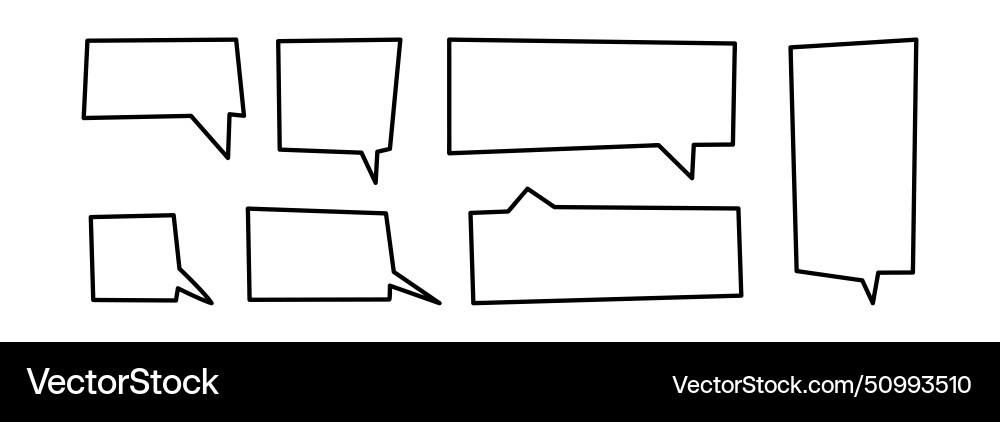 Stylish frames for text Vector Image