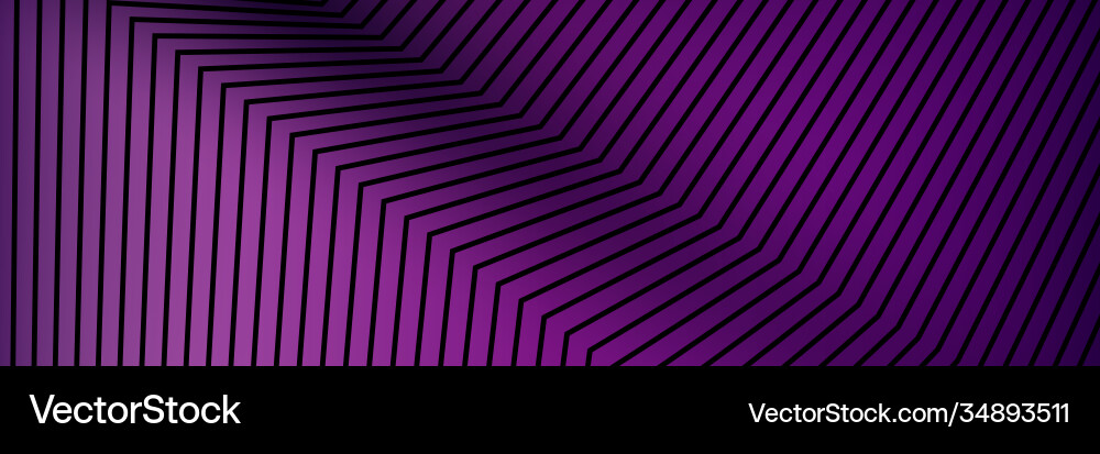 Banner wave lines pattern an abstract stripe Vector Image