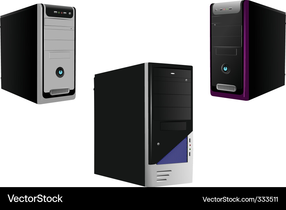 Computers vector image