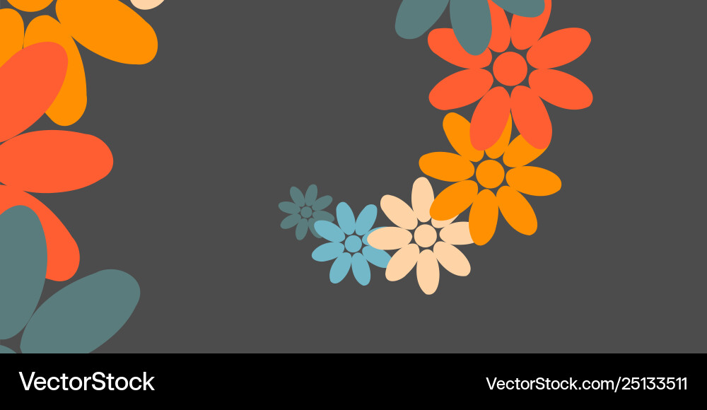 Creative abstract design from random colorful Creative abstract design from random colorful vector image