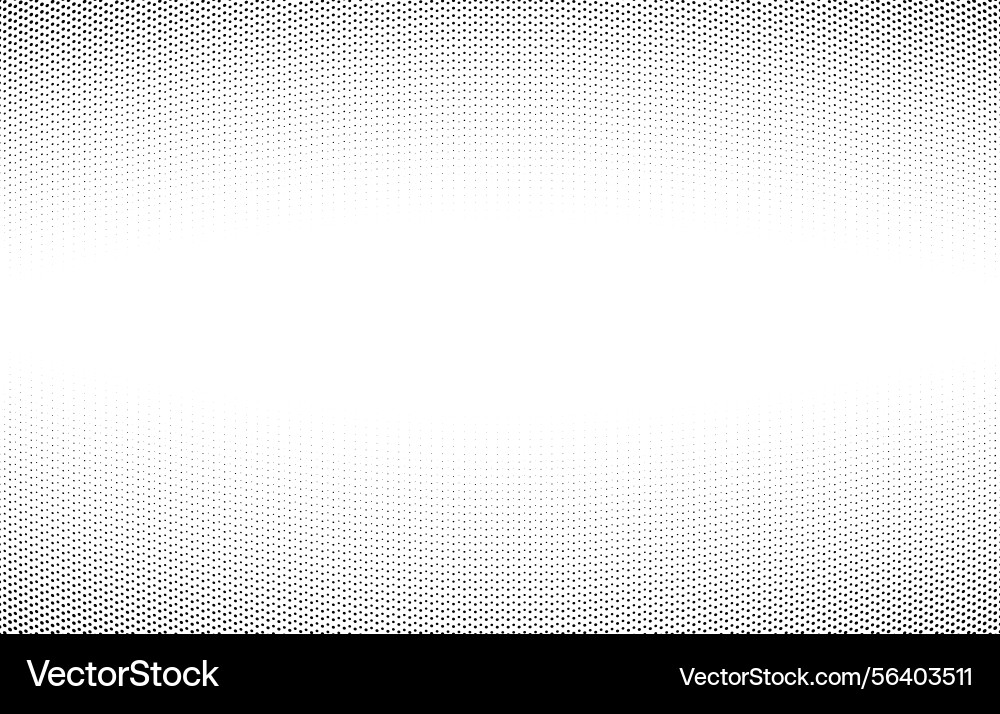 Linear dotted pattern with top and bottom Linear dotted pattern with top and bottom vector image