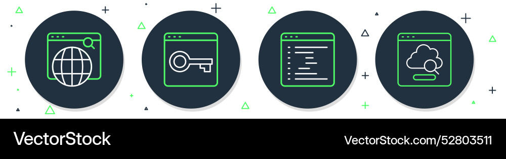 Stellen Sie die Zeile sicher Ihre Website mit https ssl Browser Stellen Sie die Zeile sicher Ihre Website mit https ssl Browser vektorbild
