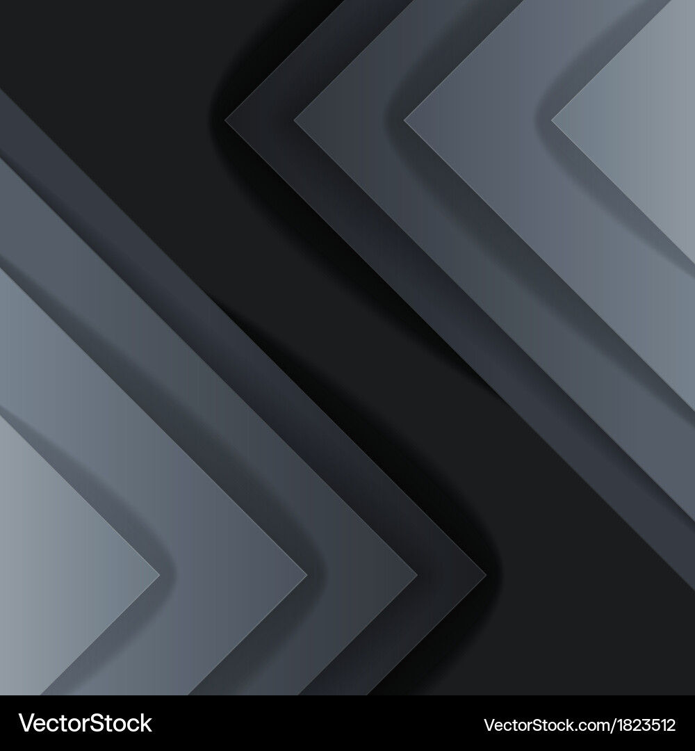 Grey Triangle Background Vector Image