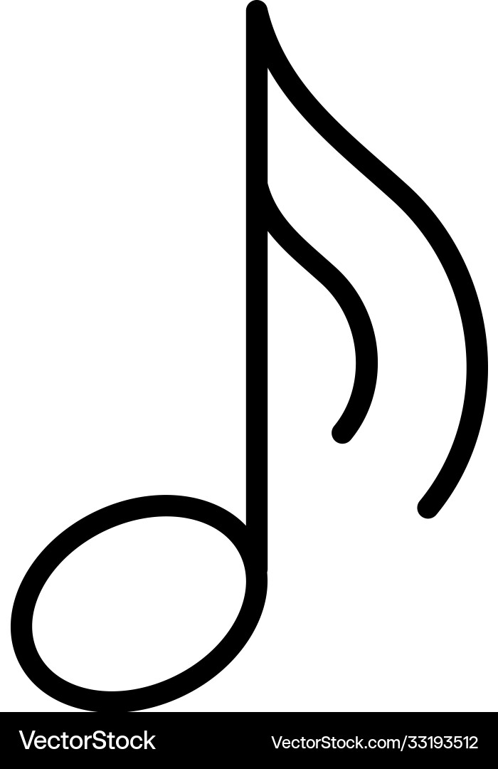Notes line icon Vector Image