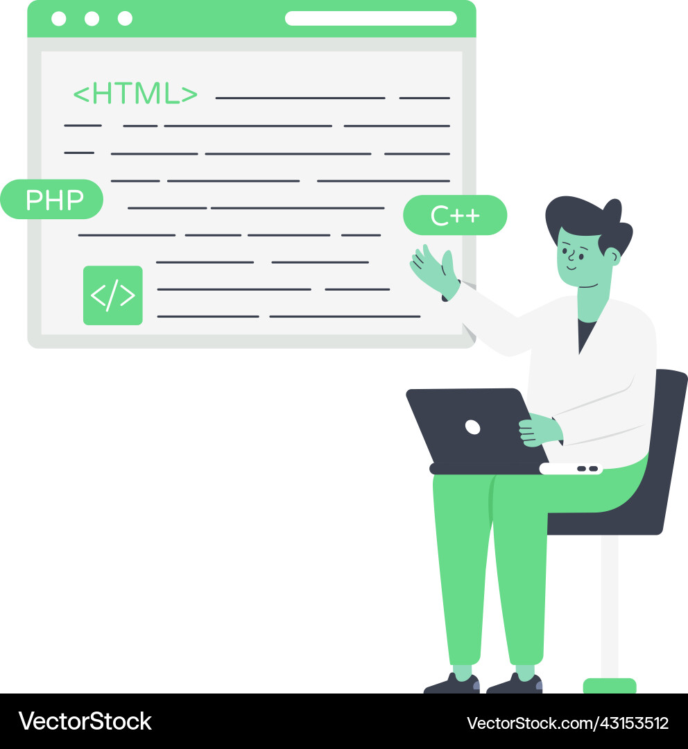 Programming vector image