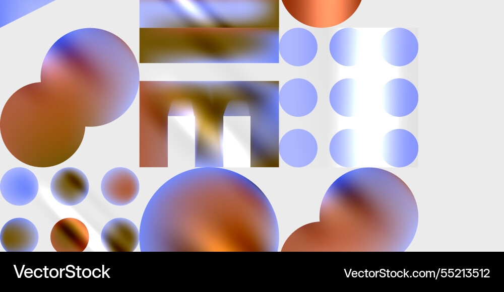 Triangles circles squares rectangles design Triangles circles squares rectangles design vector image