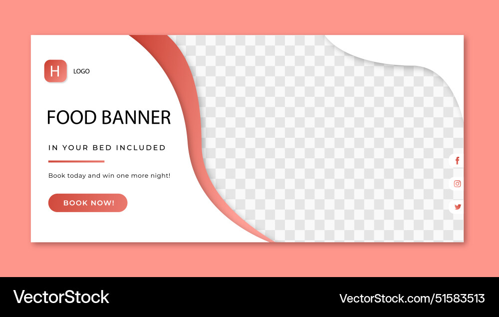 Abstract banner design web template set vector image