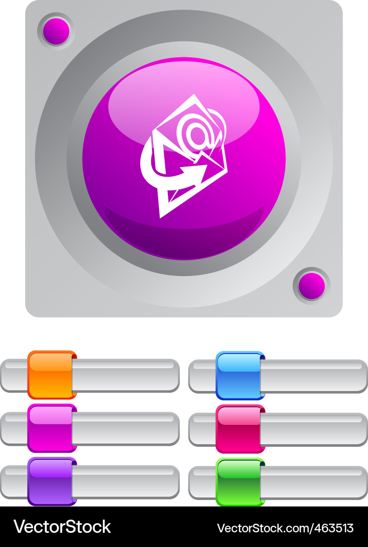 Email button Vector Image