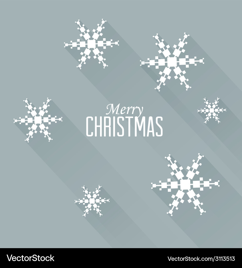 Snowflake vector image
