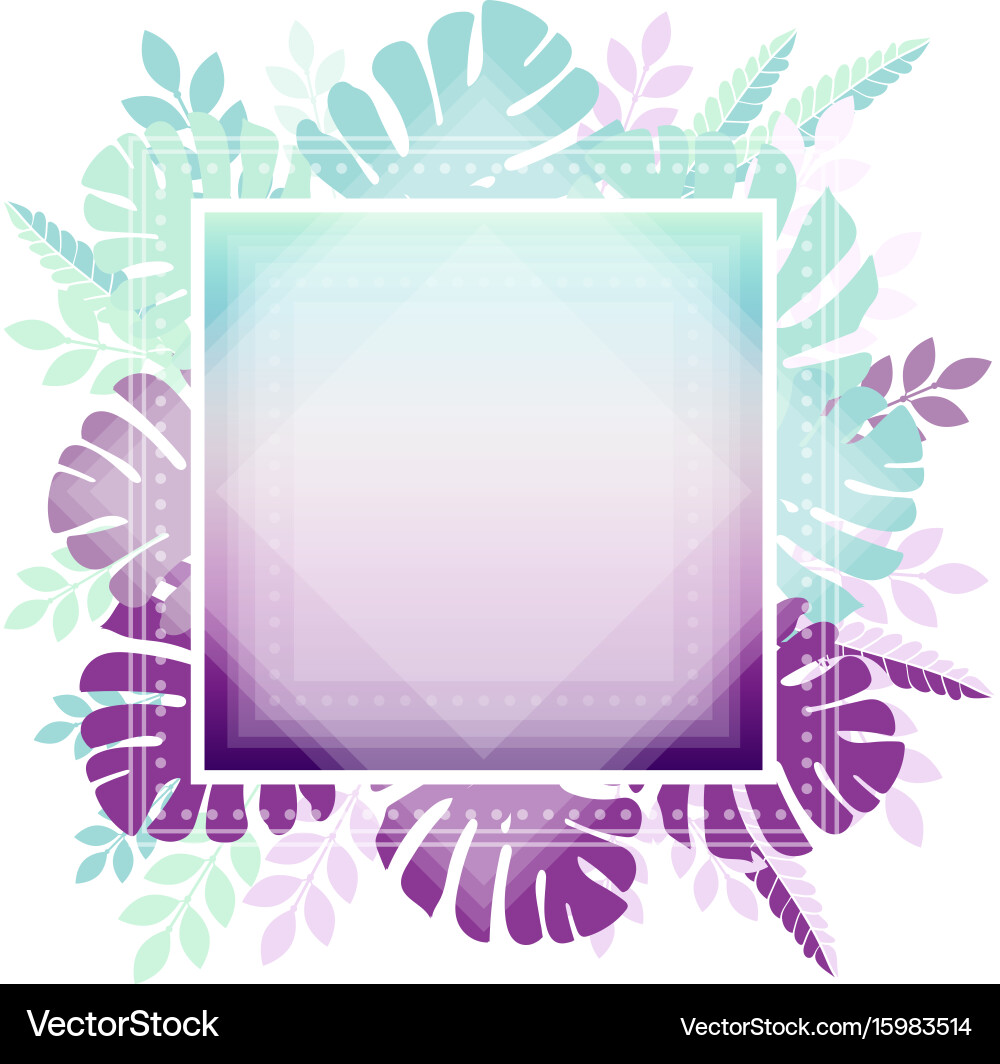 Abstract template with gradient backgrounds vector image