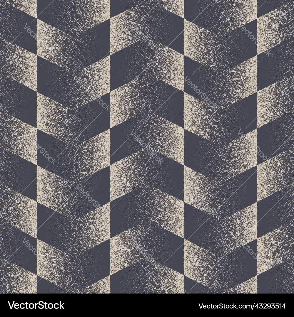 Chevron Checkered Pattern Vector Image