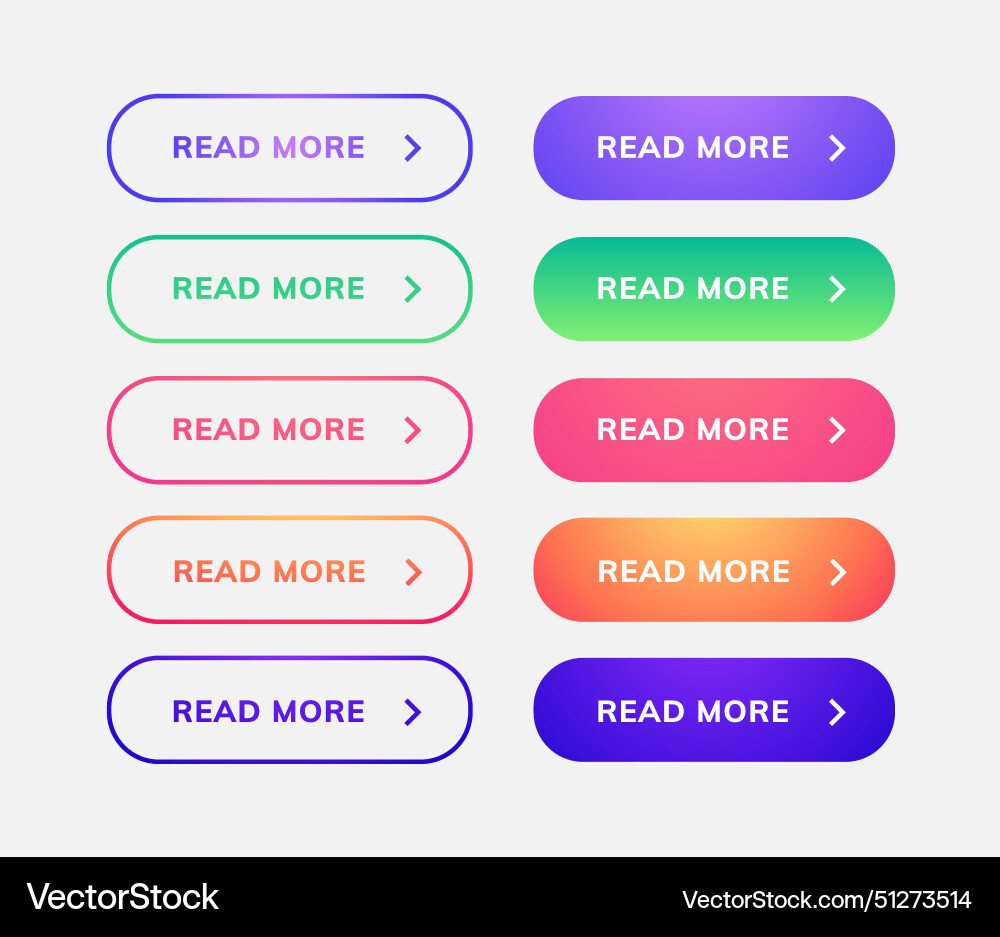 Read more button web action icon Read more button web action icon vector image