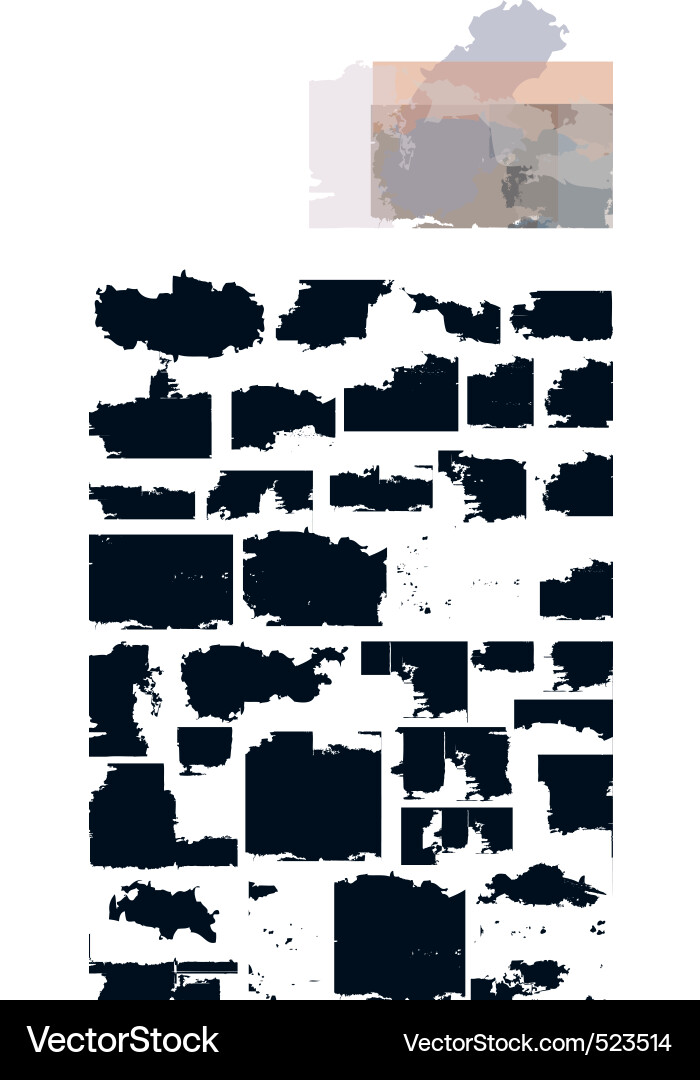 Rough Concrete Texture Vector Image