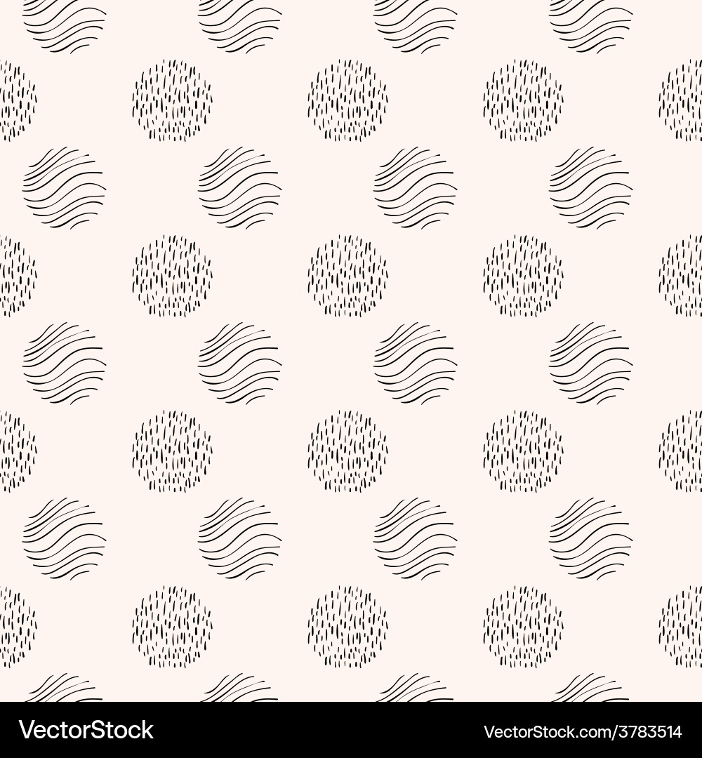 Seamless pattern geometric texture abstract vector image