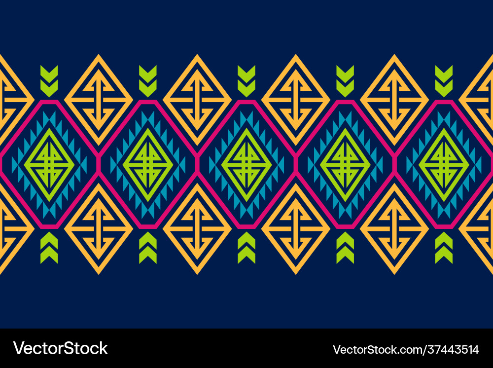 Seamless pattern repeating design vector image