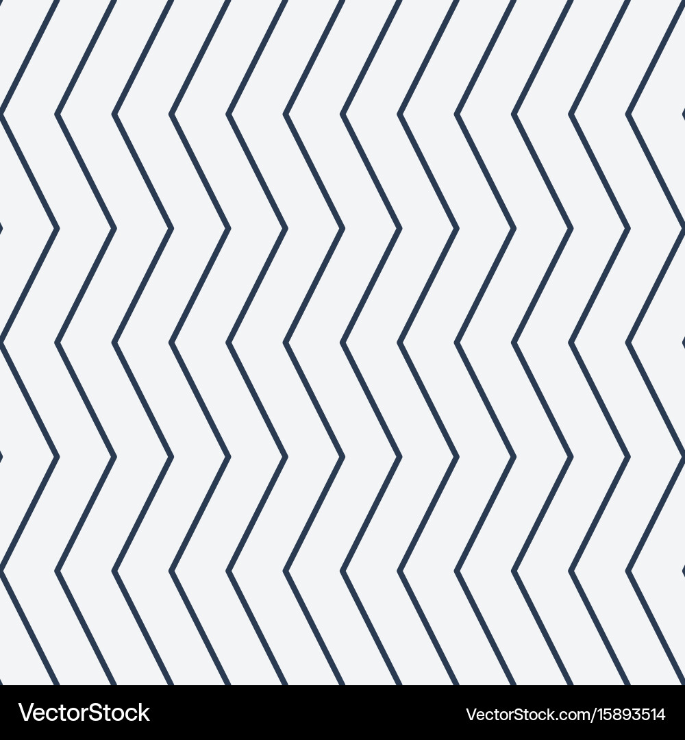Zigzag Chevron Pattern Vector Image