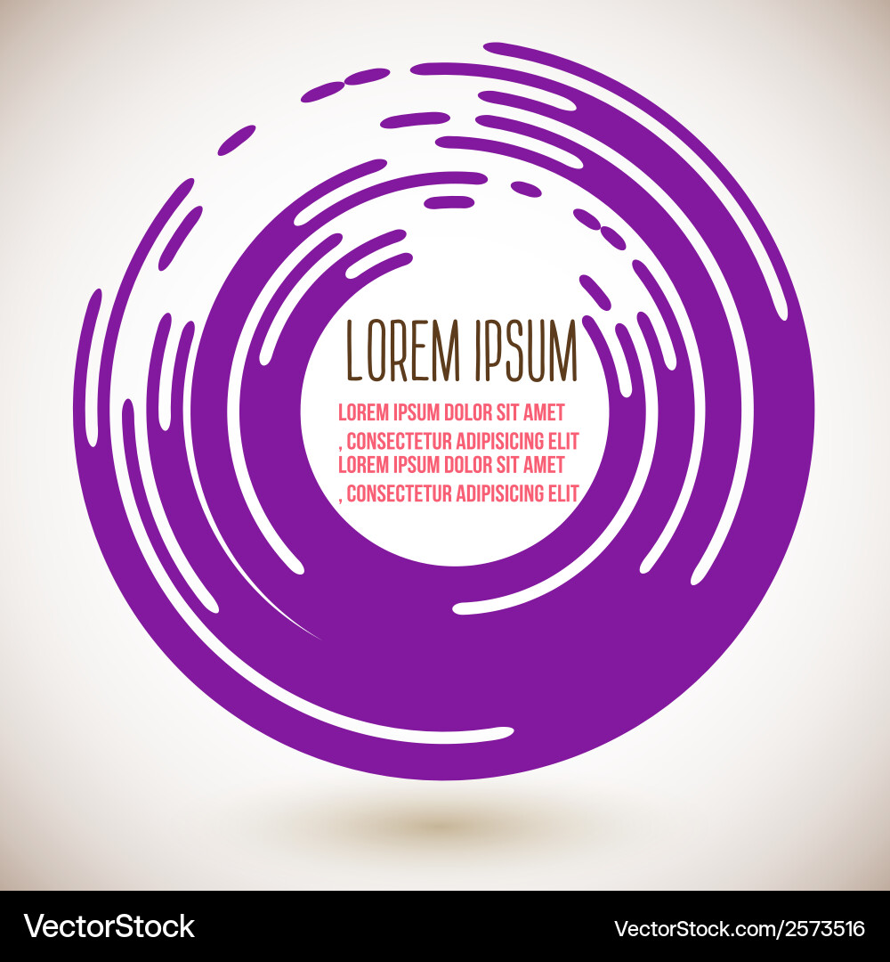 Abstract colorful circles background Vector Image