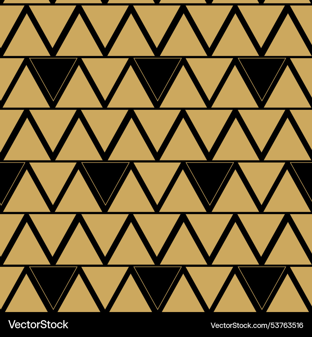 Abstract geometric pattern with triangle lines Vector Image