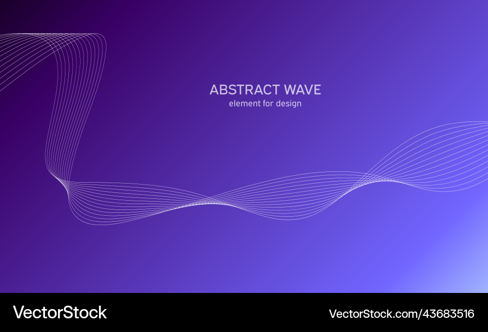 Abstract wave element for design digital Abstract wave element for design digital vector image
