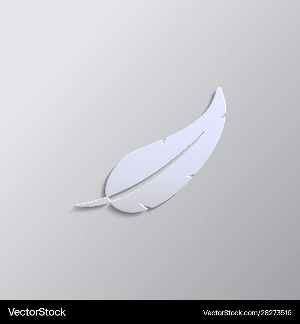 Isolated nib icon plume element can Isolated nib icon plume element can vector image