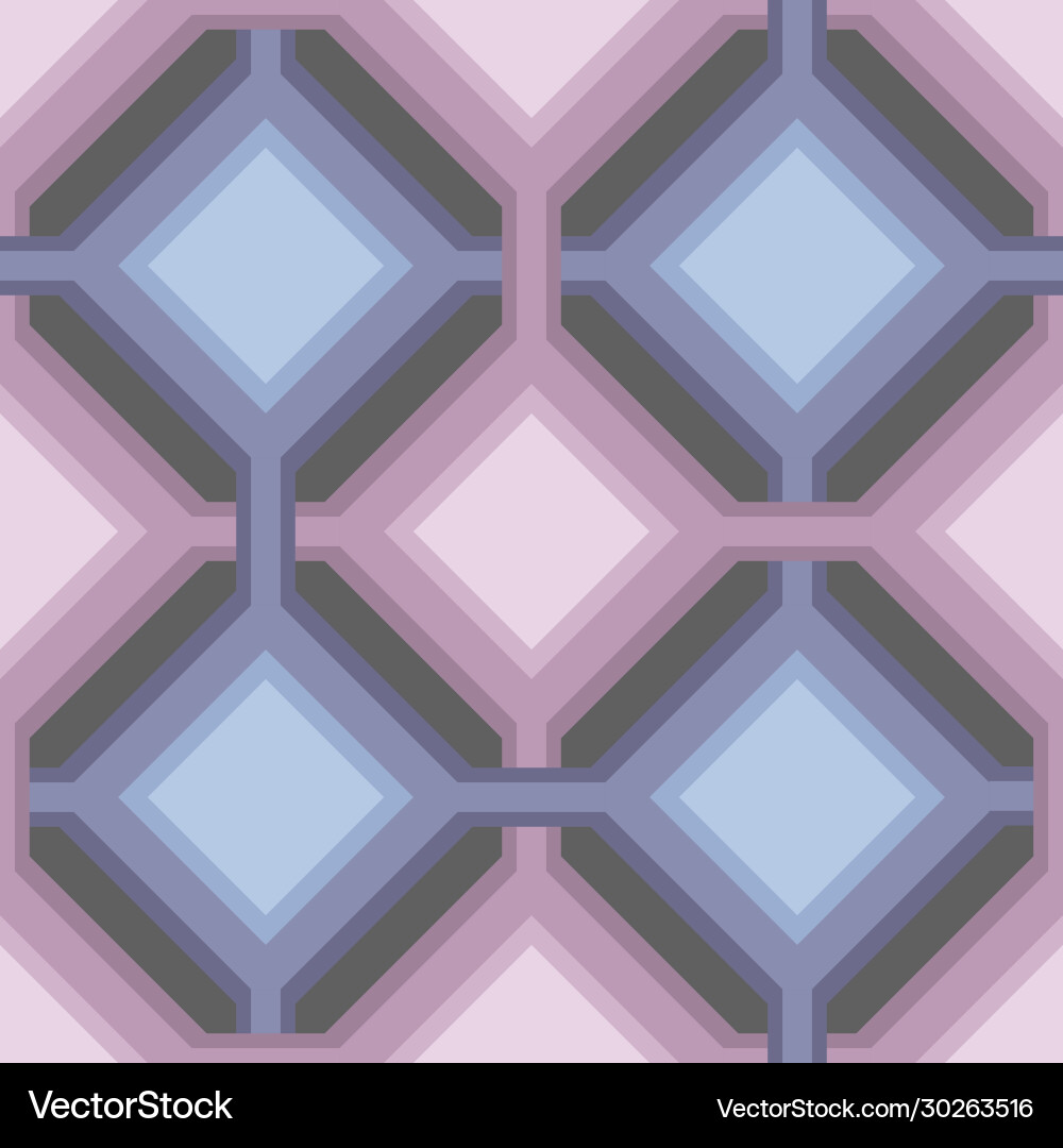 Multicolored rhombuses seamless pattern in retro Multicolored rhombuses seamless pattern in retro vector image