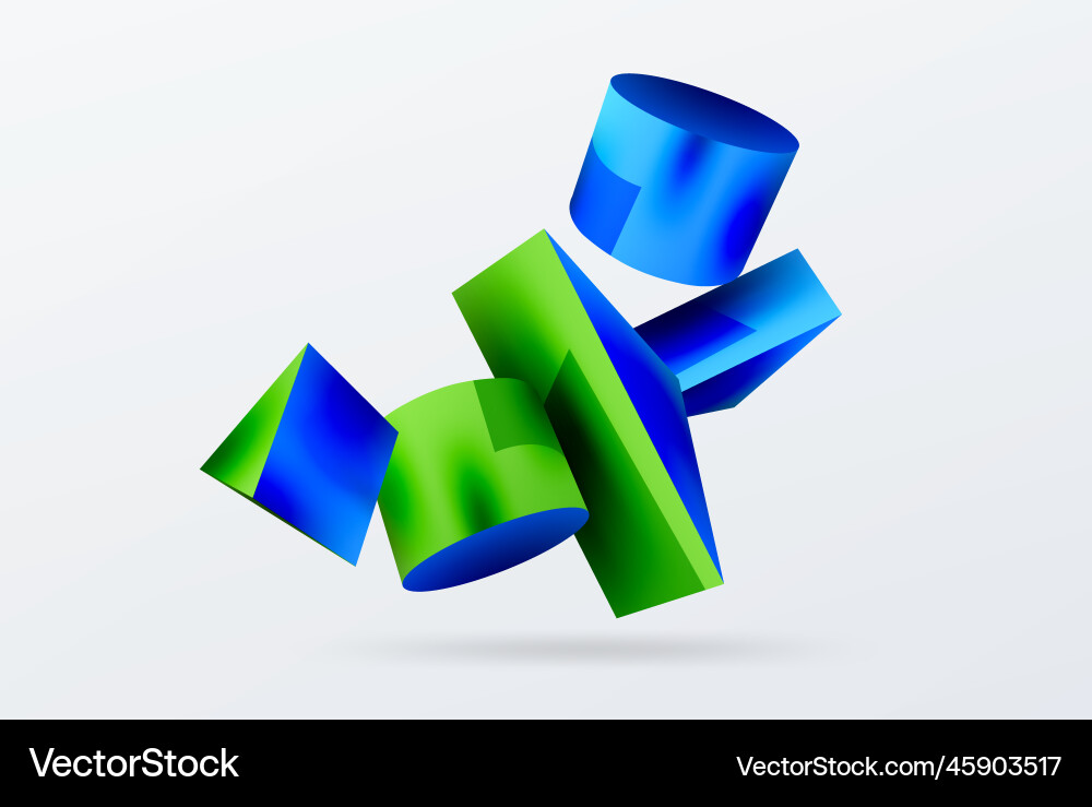 3d abstract background shapes triangle 3d abstract background shapes triangle vector image