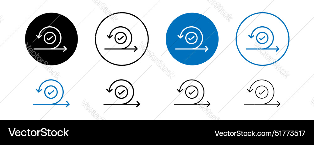 Agile icon set black filled and outlined style Agile icon set black filled and outlined style vector image