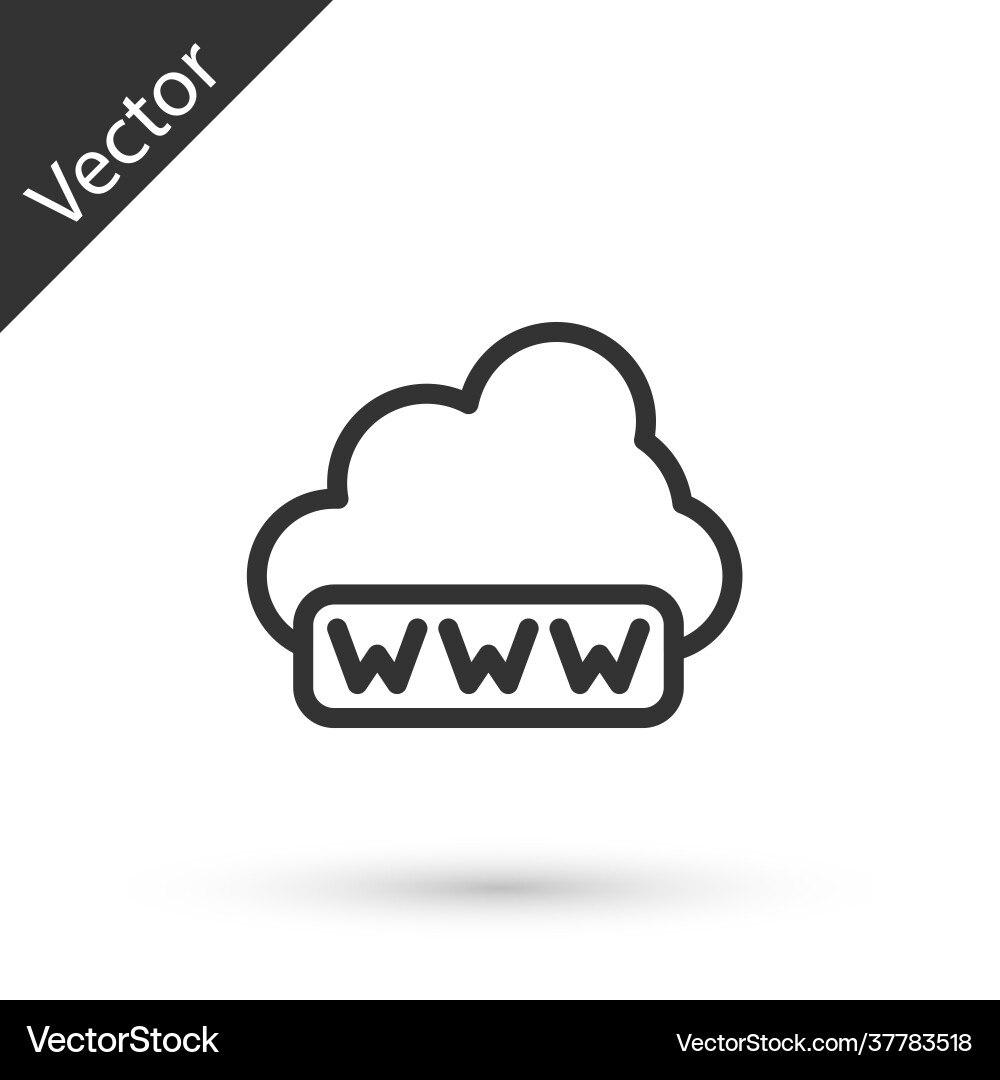 Grey line software web development programming Grey line software web development programming vector image
