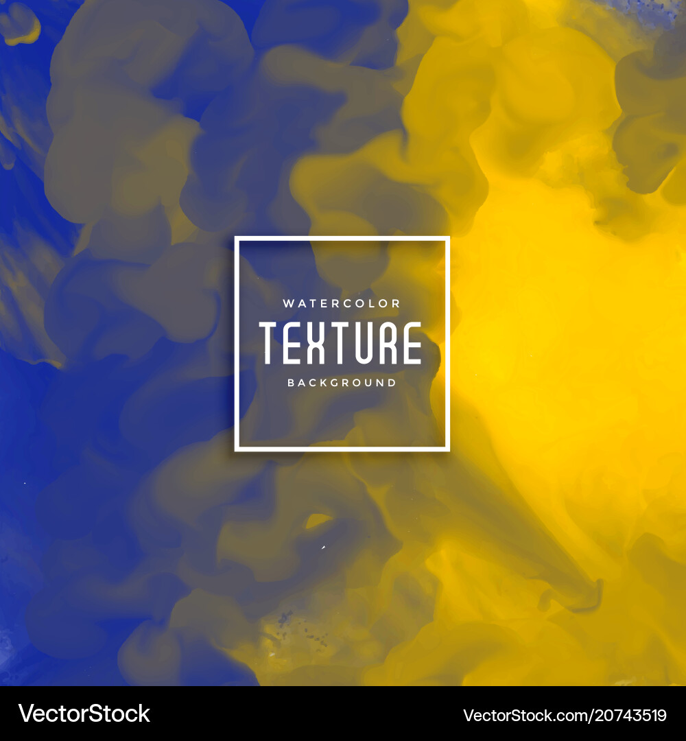 Colorful Watercolor Splash Background Vector Image