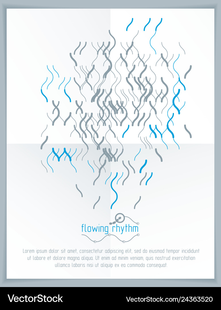 Abstract wavy lines rhythm pattern for use Abstract wavy lines rhythm pattern for use vector image