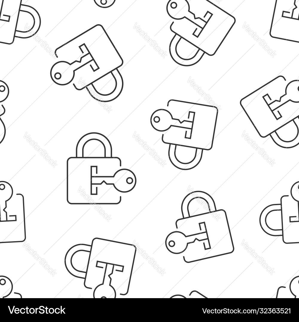 Locker icon in flat style padlock password Locker icon in flat style padlock password vector image