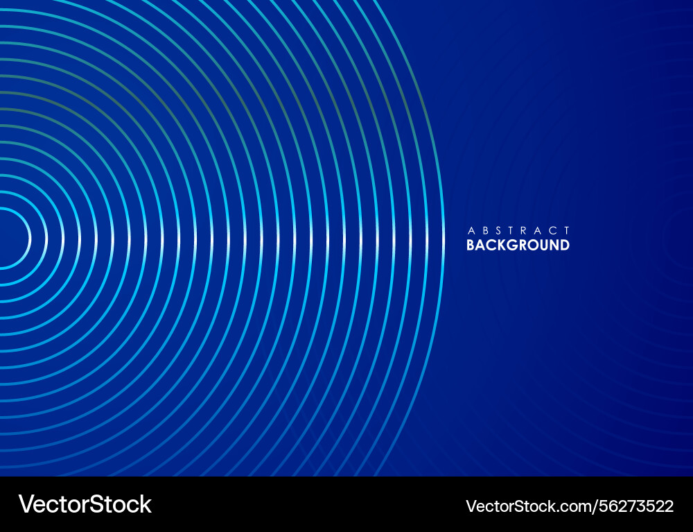 Abstract gradient background with circles vector image