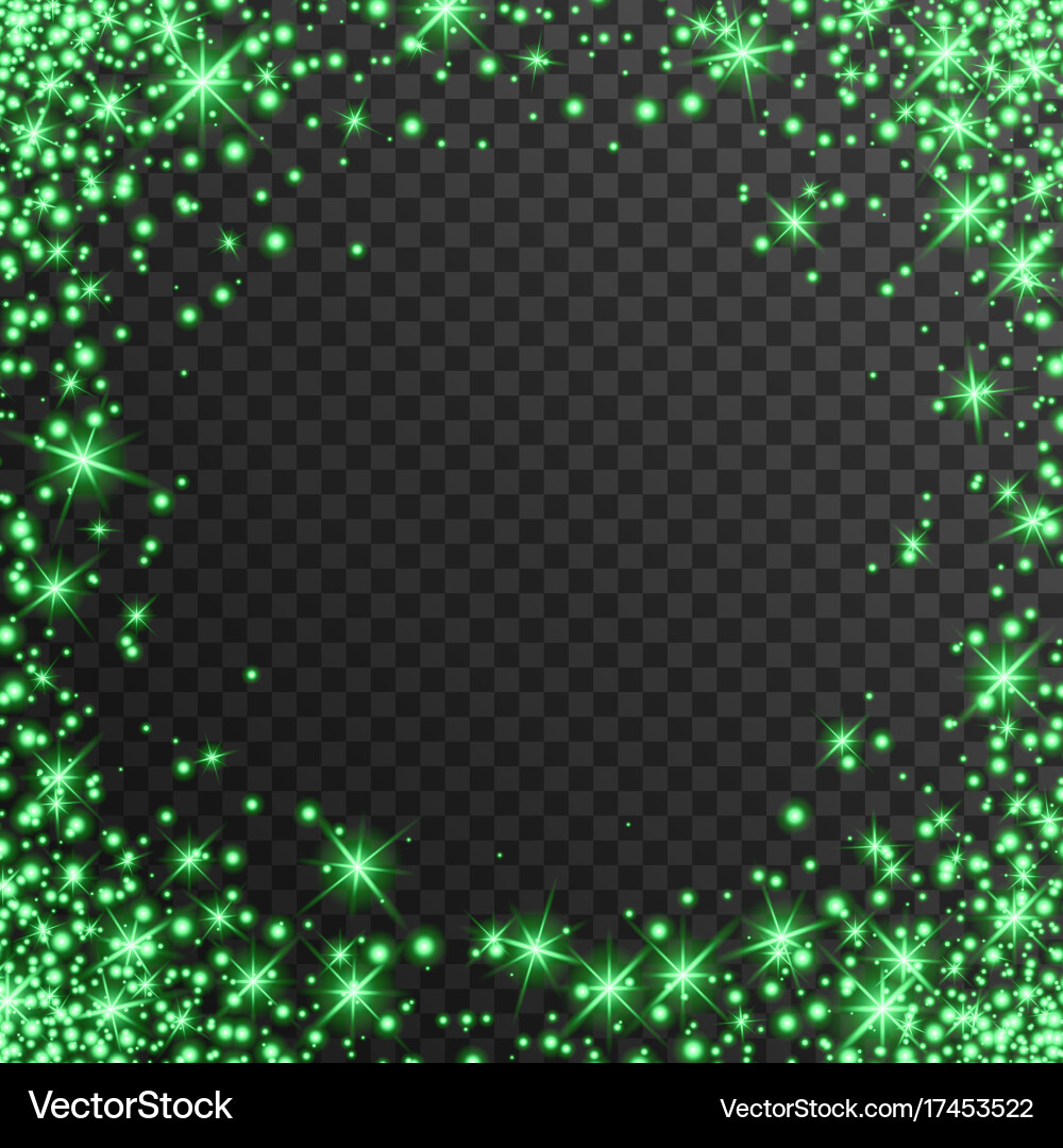 Light effect on transparent background Vector Image