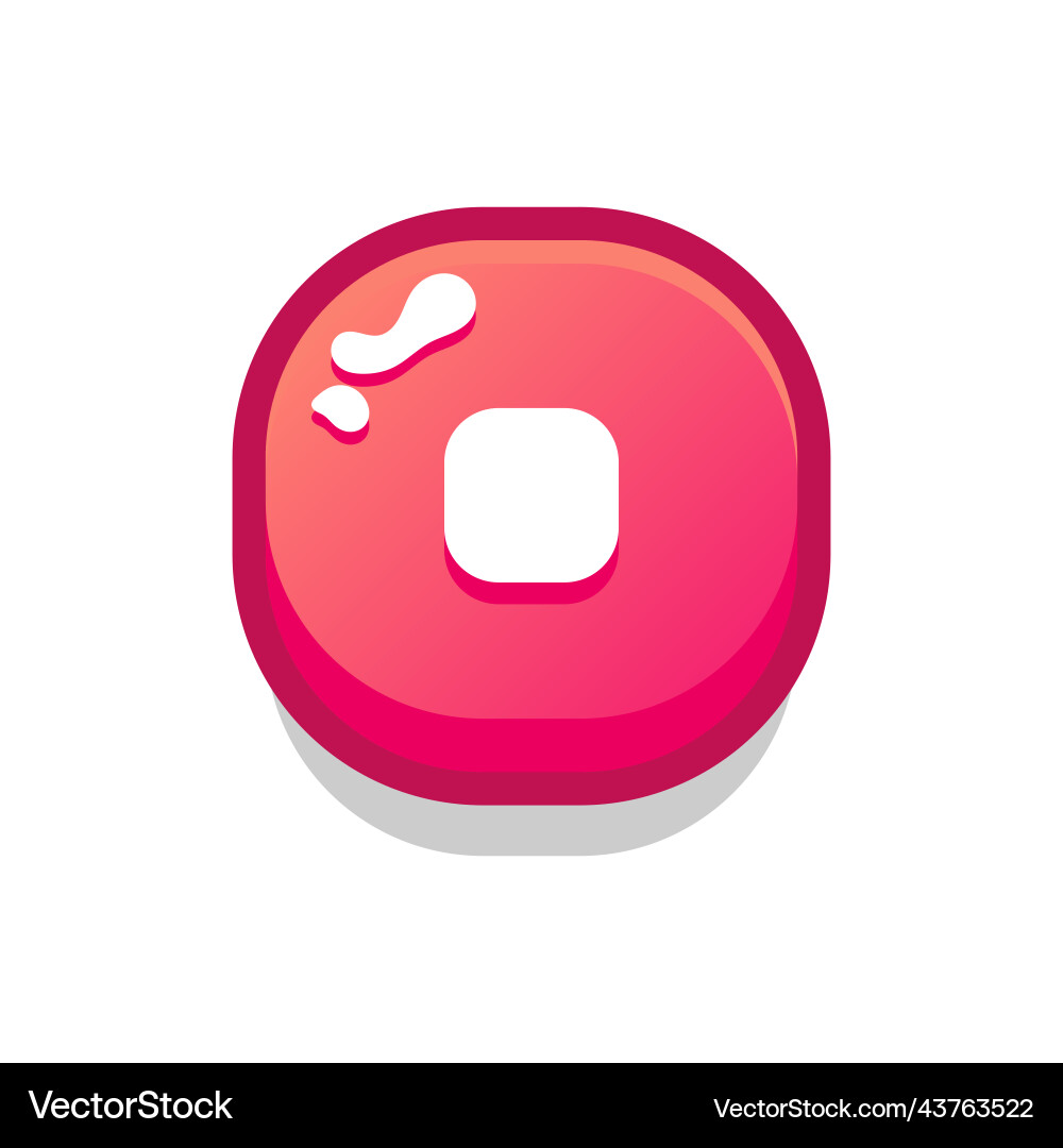 Set of buttons for games applications Set of buttons for games applications vector image