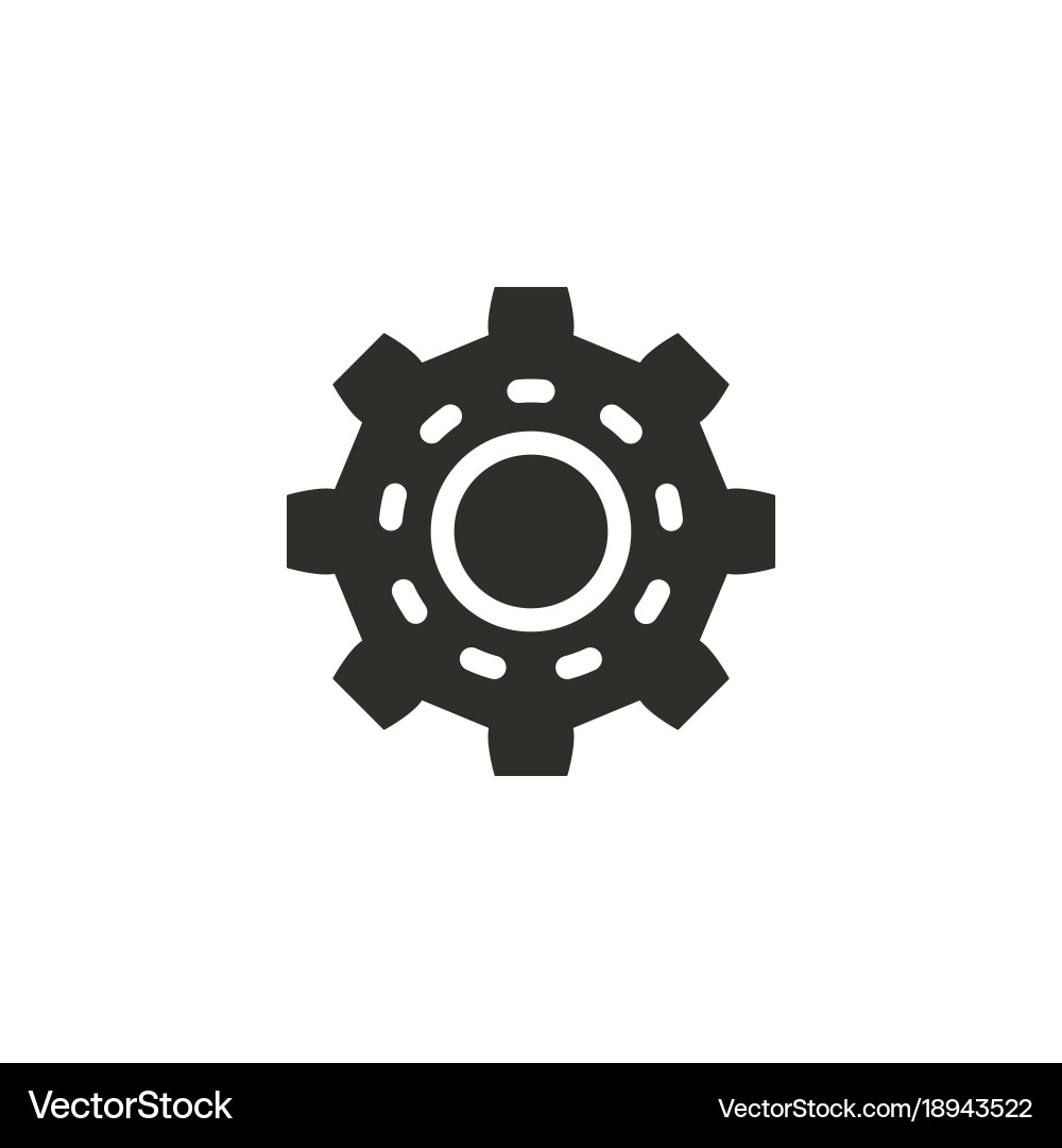 Setting icon vector image