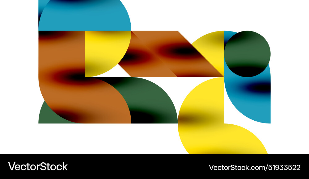 Shadow effect shiny circles and round triangles Shadow effect shiny circles and round triangles Vector Image