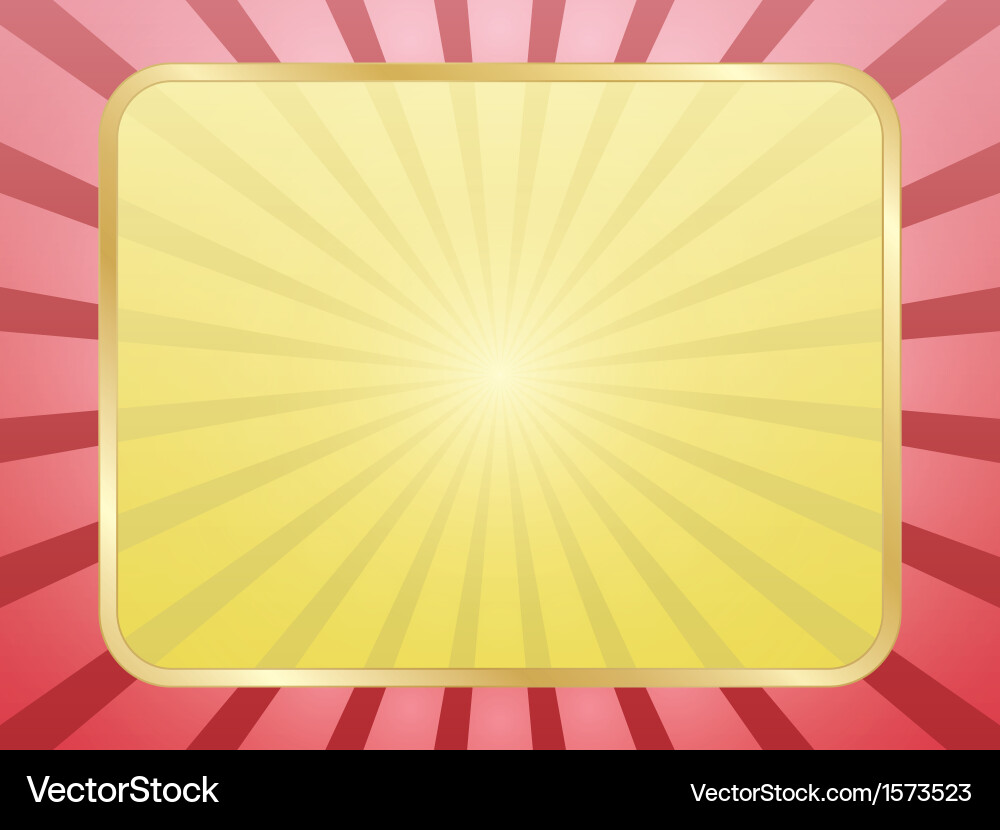 Abstract rays background vector image