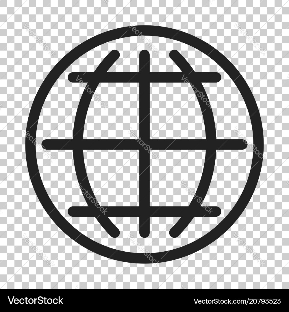 Choose or change language icon on isolated Vector Image