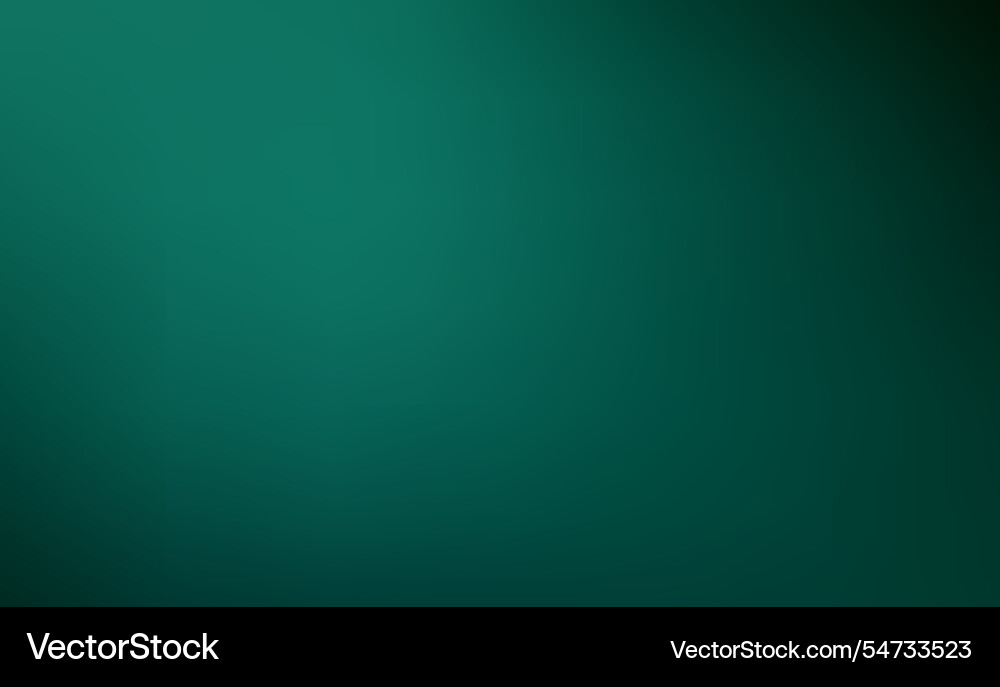 Deep Teal Gradient Background vector image