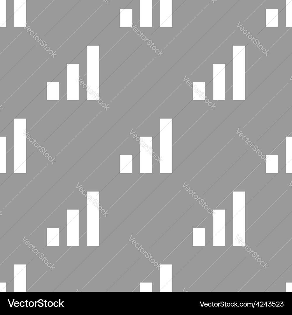 Graph seamless pattern vector image