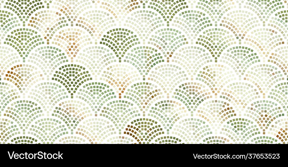 Pattern with texture scales and squares Vector Image