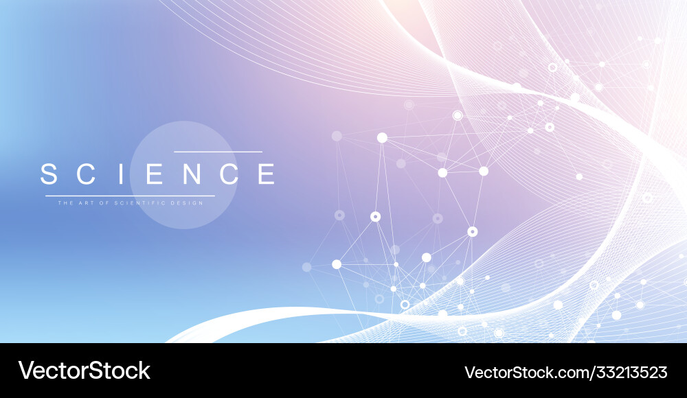 Scientific genetic engineering Royalty Free Vector Image