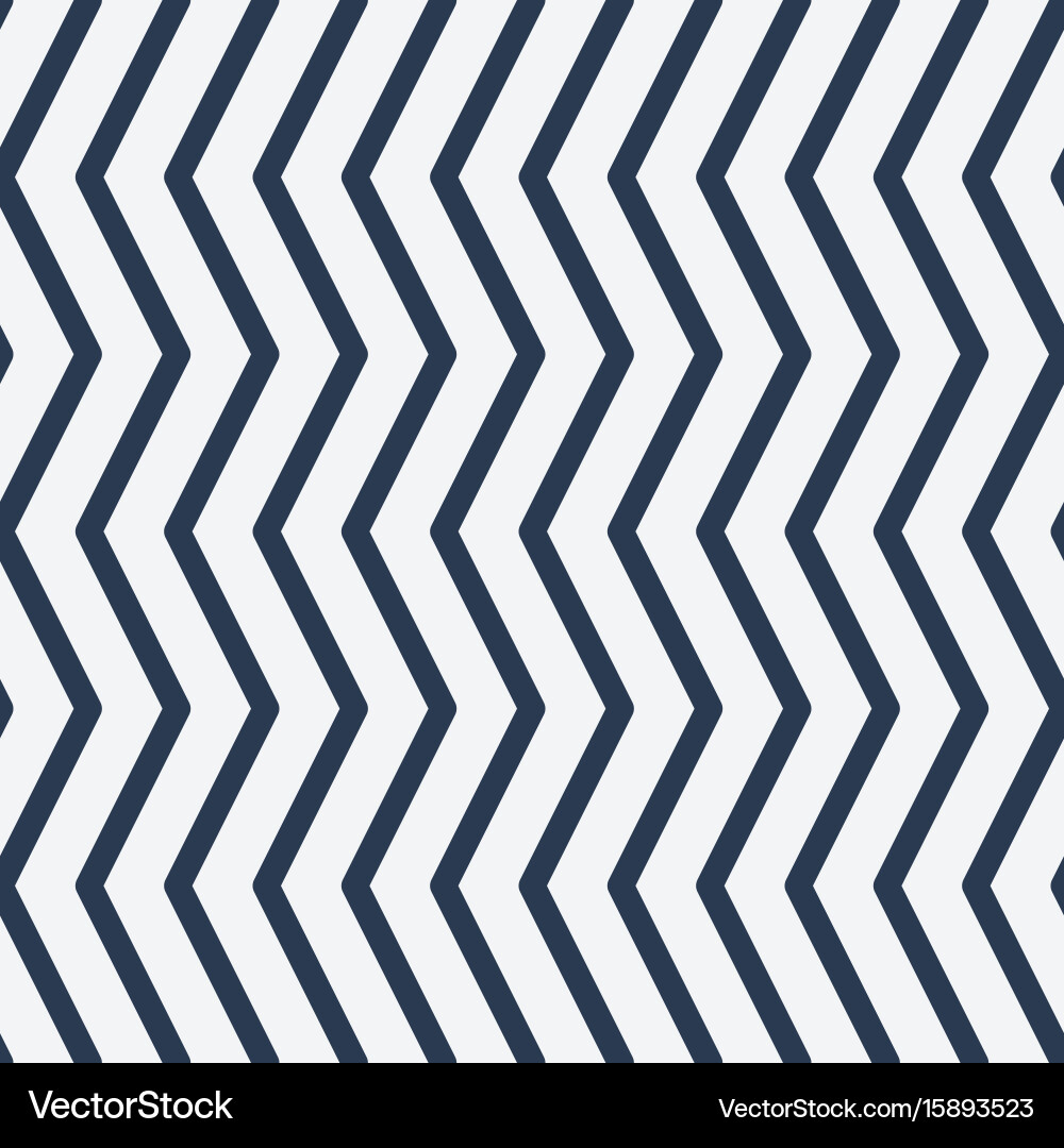 Zigzag Stripe Pattern Vector Image