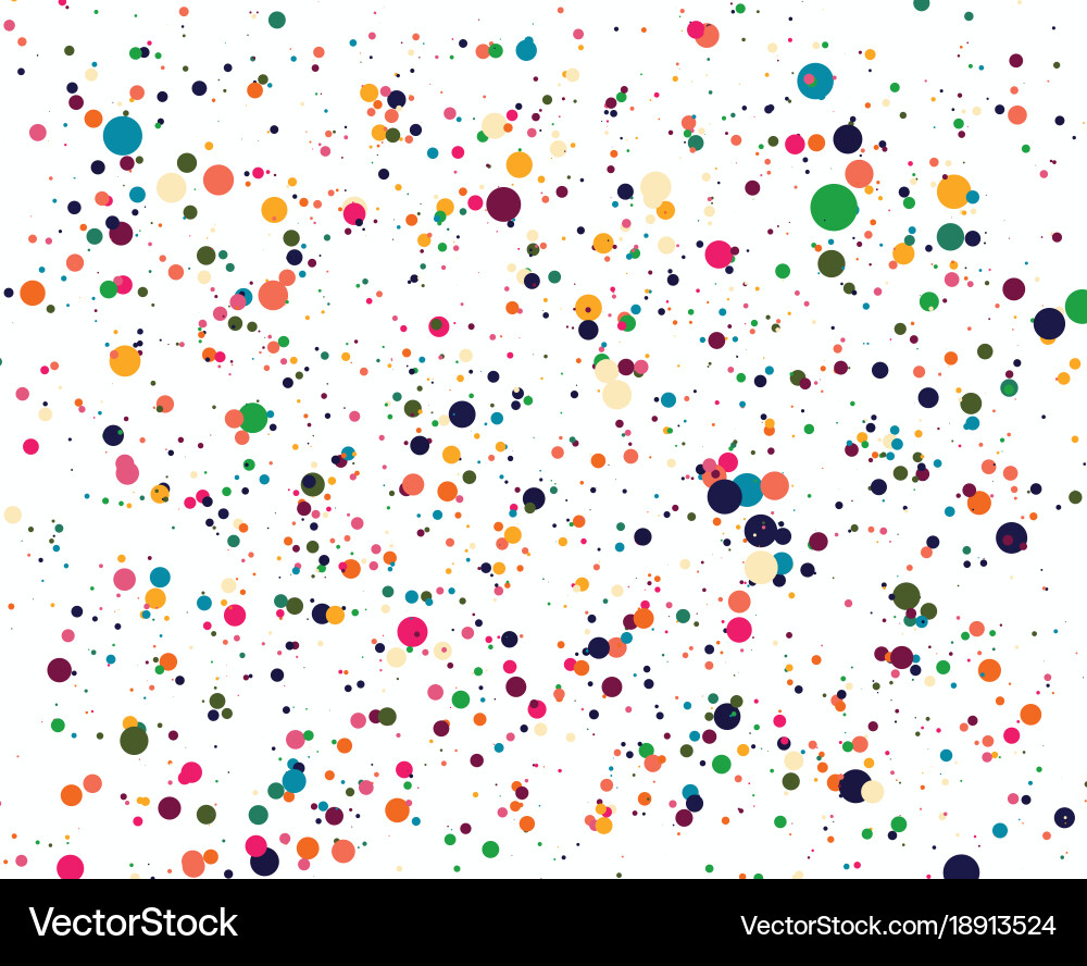 Abstract circles background random size vector image