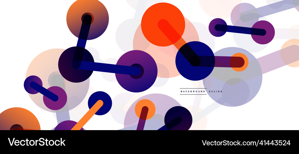Network concept abstract background dots Network concept abstract background dots vector image