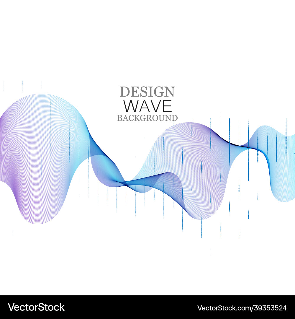 Wavy abstract background for design of web Wavy abstract background for design of web vector image