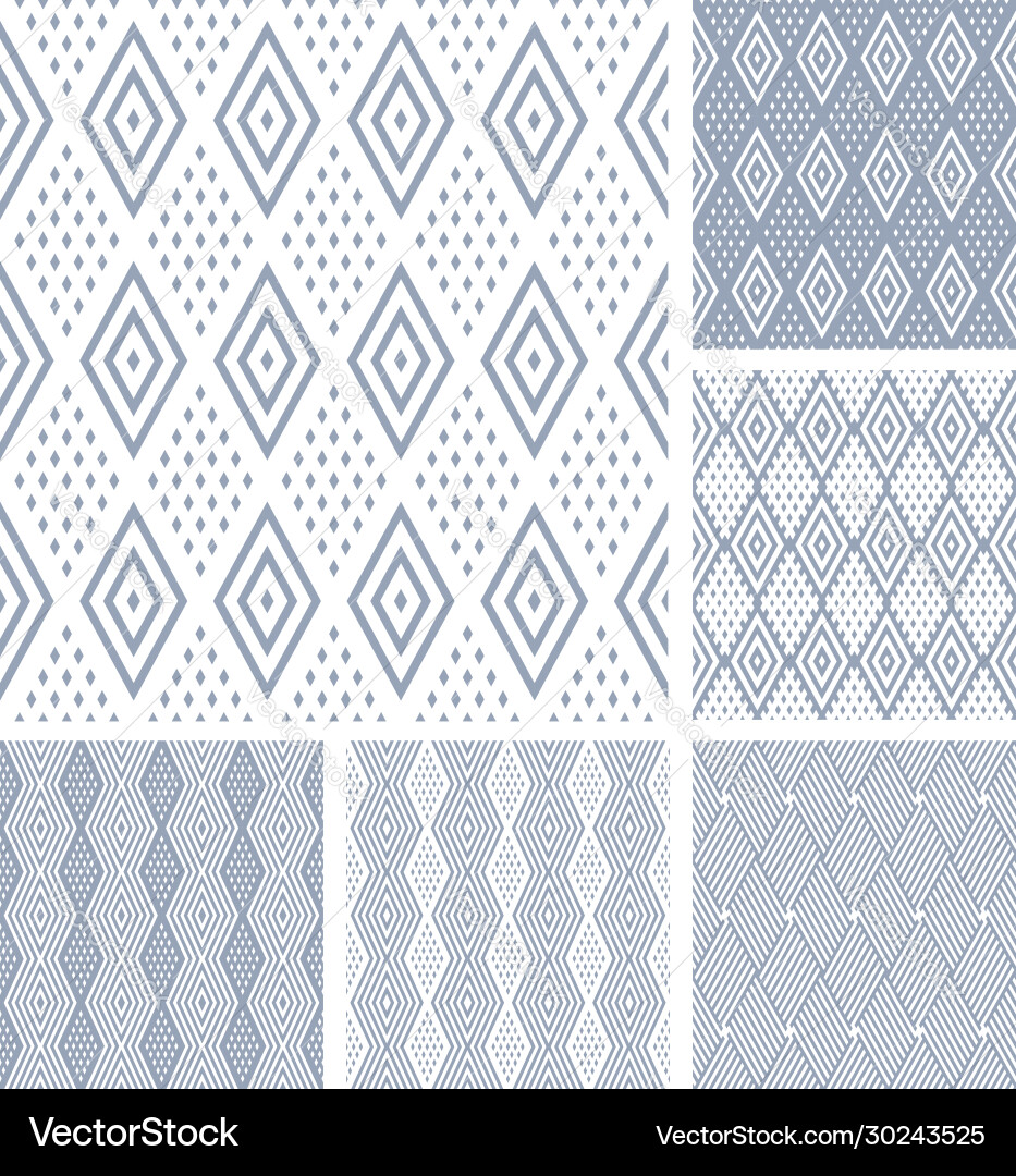 Seamless patterns set Seamless patterns set vector image