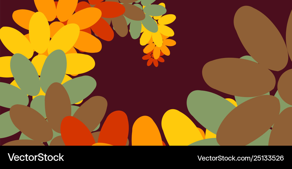 Creative abstract design from random colorful Vector Image