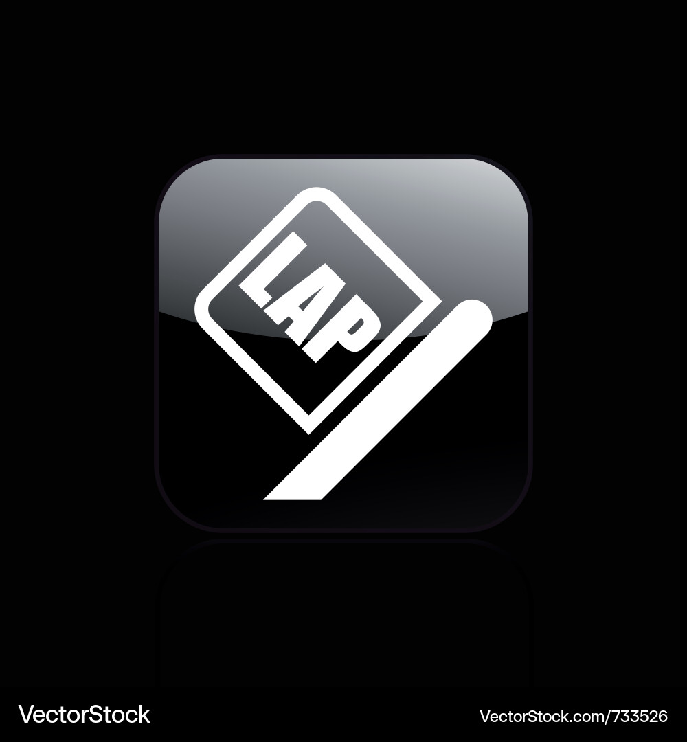 Lap race icon Vector Image